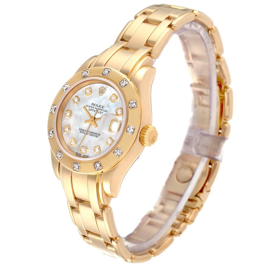 mother of pearl ladies rolex