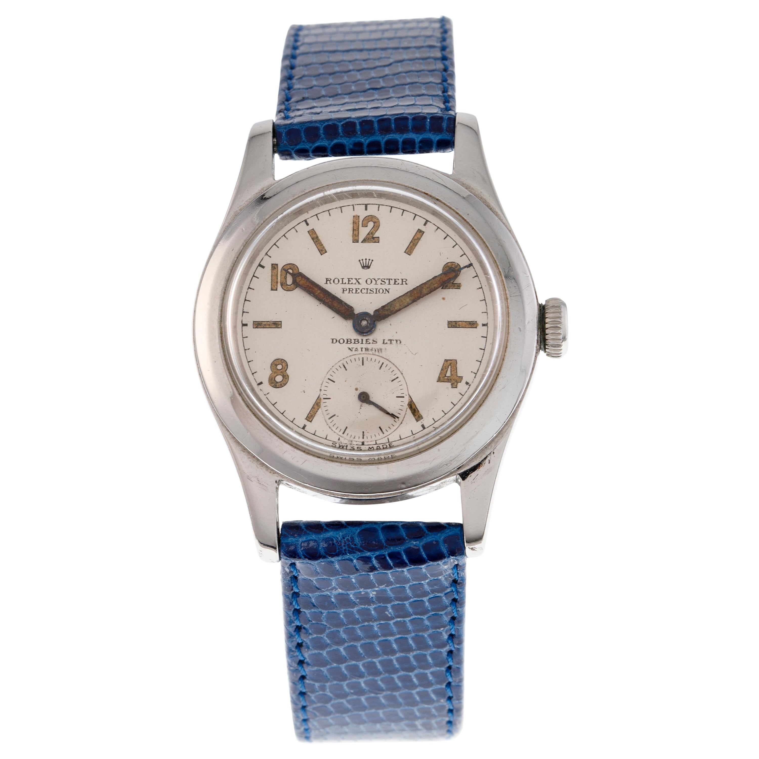 Rolex Ewige Armbanduhr, vertrieben von Dobbies Ltd, Edelstahl Ref. 3980 im Angebot