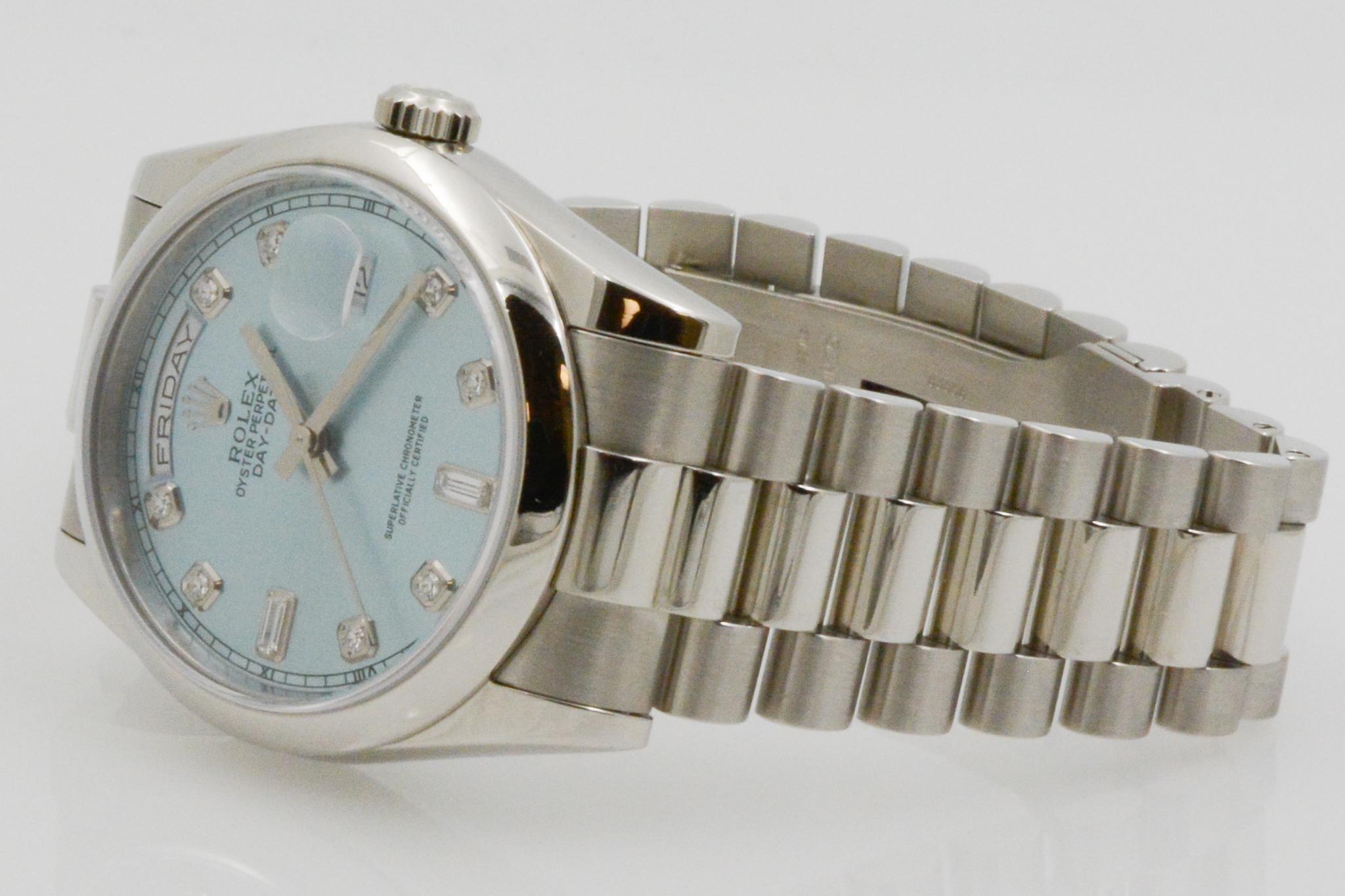 ice blue rolex