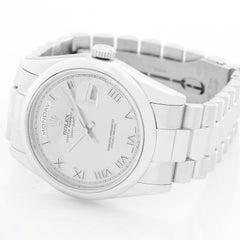 Rolex Platinum President Day-Date Men's Watch 118206