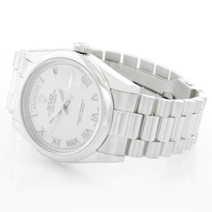 Rolex Platinum President Day-Date Men's Watch 118206