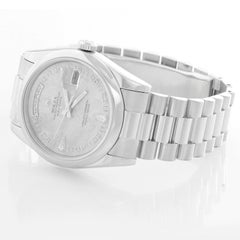 Rolex Platinum President Day-Date Men's Watch 118206