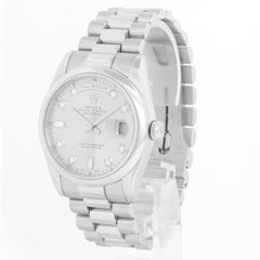 Rolex Platinum President  Day-Date Men's Watch 118206