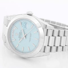 Rolex Platinum President Day-Date Men's Watch 228206