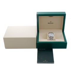 Rolex Platinum President Day-Date Men's Watch Mother of Pearl Oxford Diamond Dia