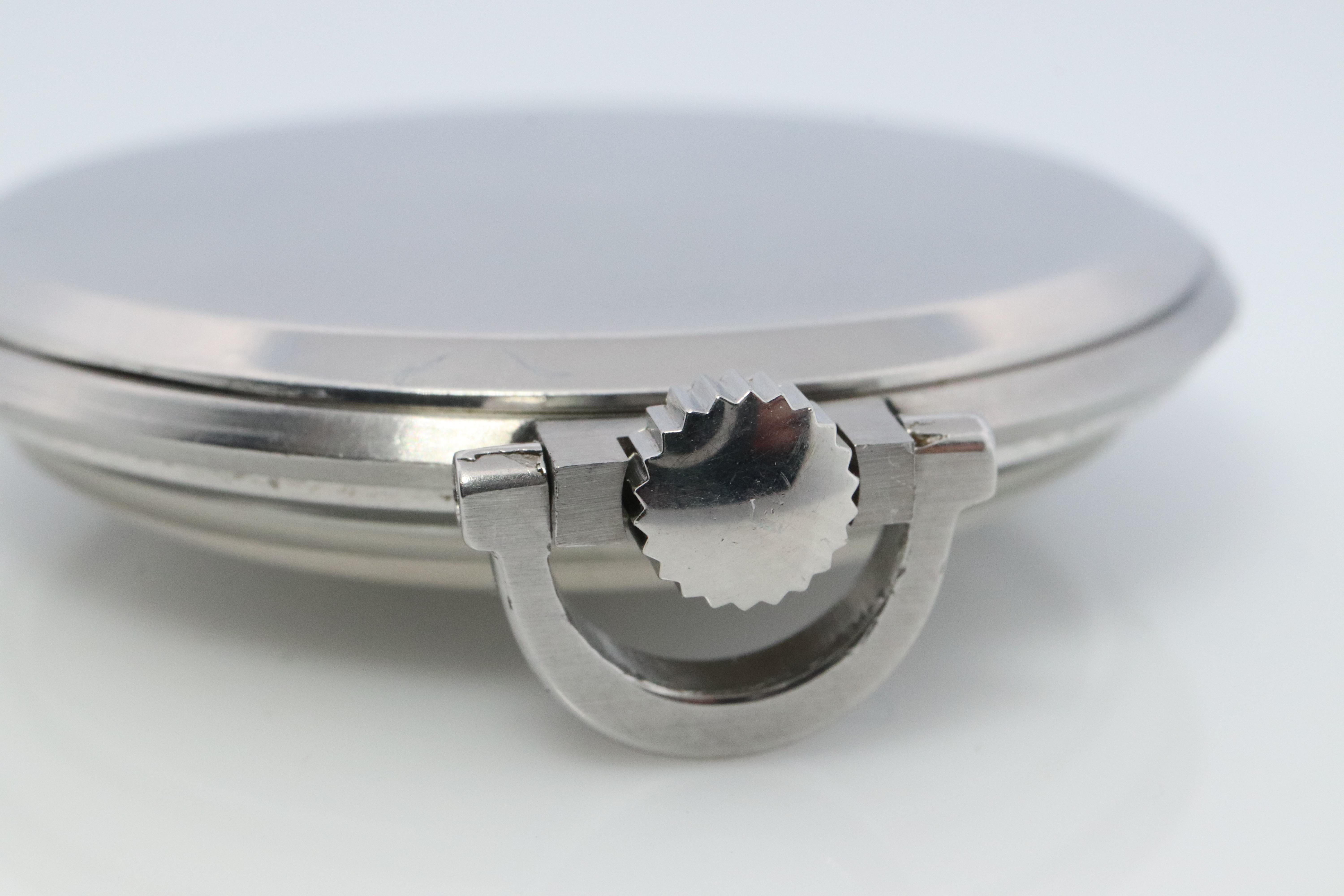 Rolex Pocket Watch 9165. Antique Rolex Precision 9165 Circa 1952 In Good Condition For Sale In Port Charlotte, FL
