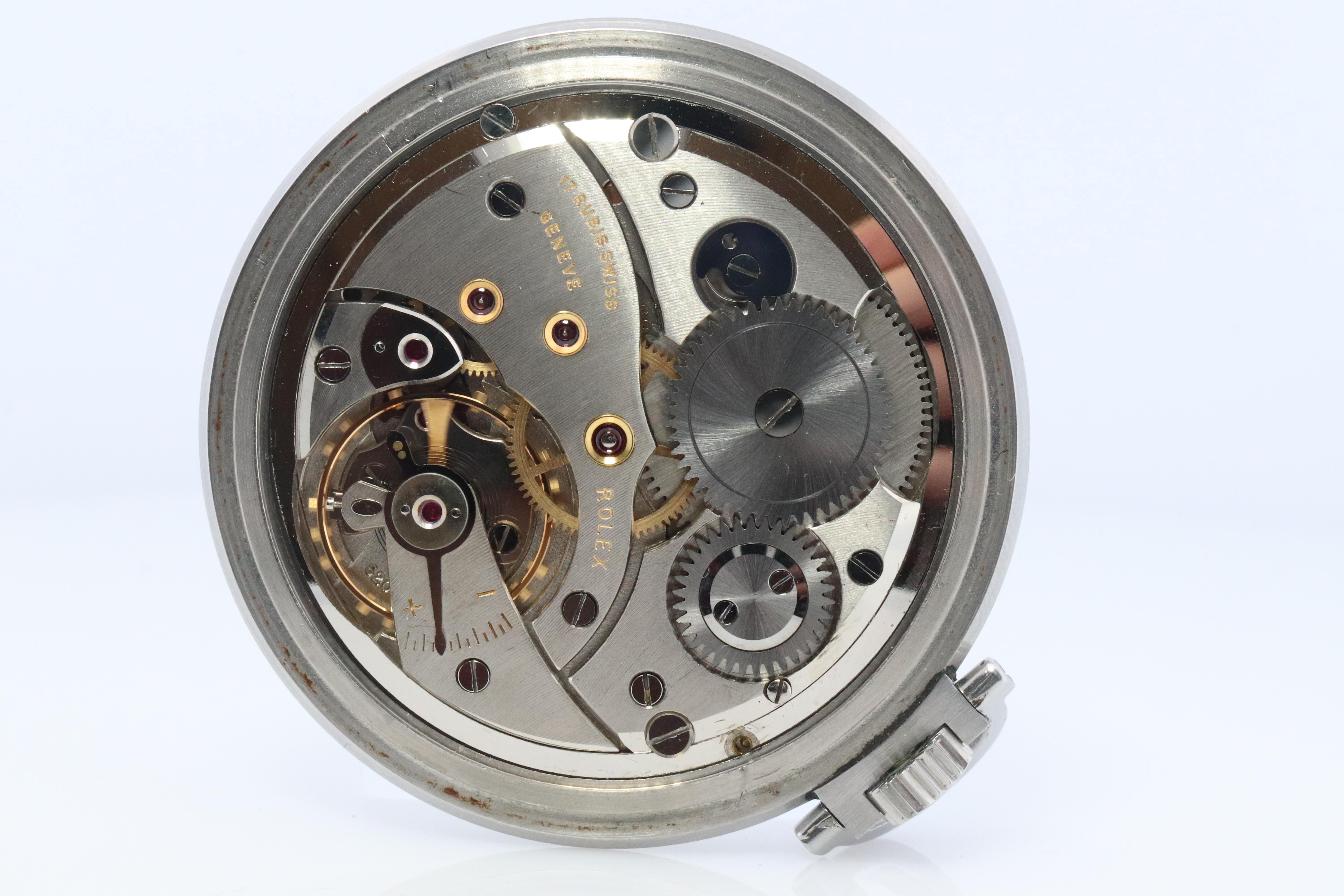Rolex Pocket Watch 9165. Antique Rolex Precision 9165 Circa 1952 For Sale 2
