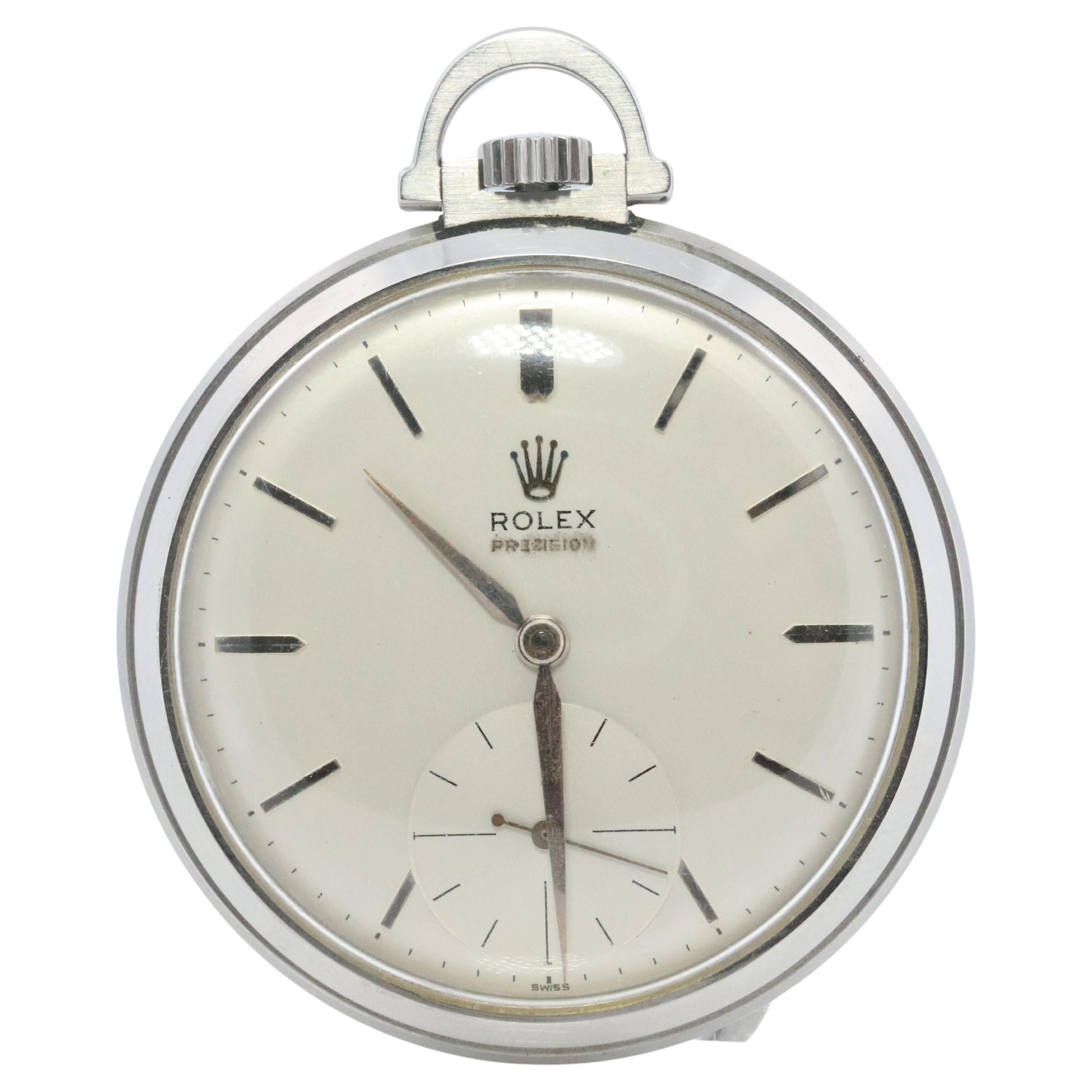 Rolex Pocket Watch 9165. Antique Rolex Precision 9165 Circa 1952