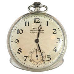 Rolex Pocket Watch. Antique Rolex Precision Lever 7 World's Records