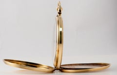 Rolex Pocket Watch Gold 18 Carat, circa 1950 Rolex Mouvement Precision