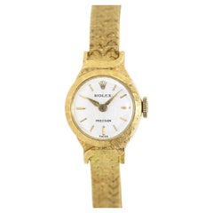 Rolex Precision Orologio da polso da donna in oro 18 carati