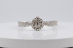 Montre pour femme Rolex Precision en or blanc 18 carats