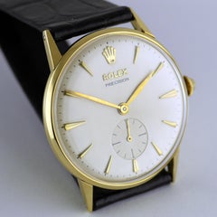 Rolex Precision Gold Wristwatch, circa 1959