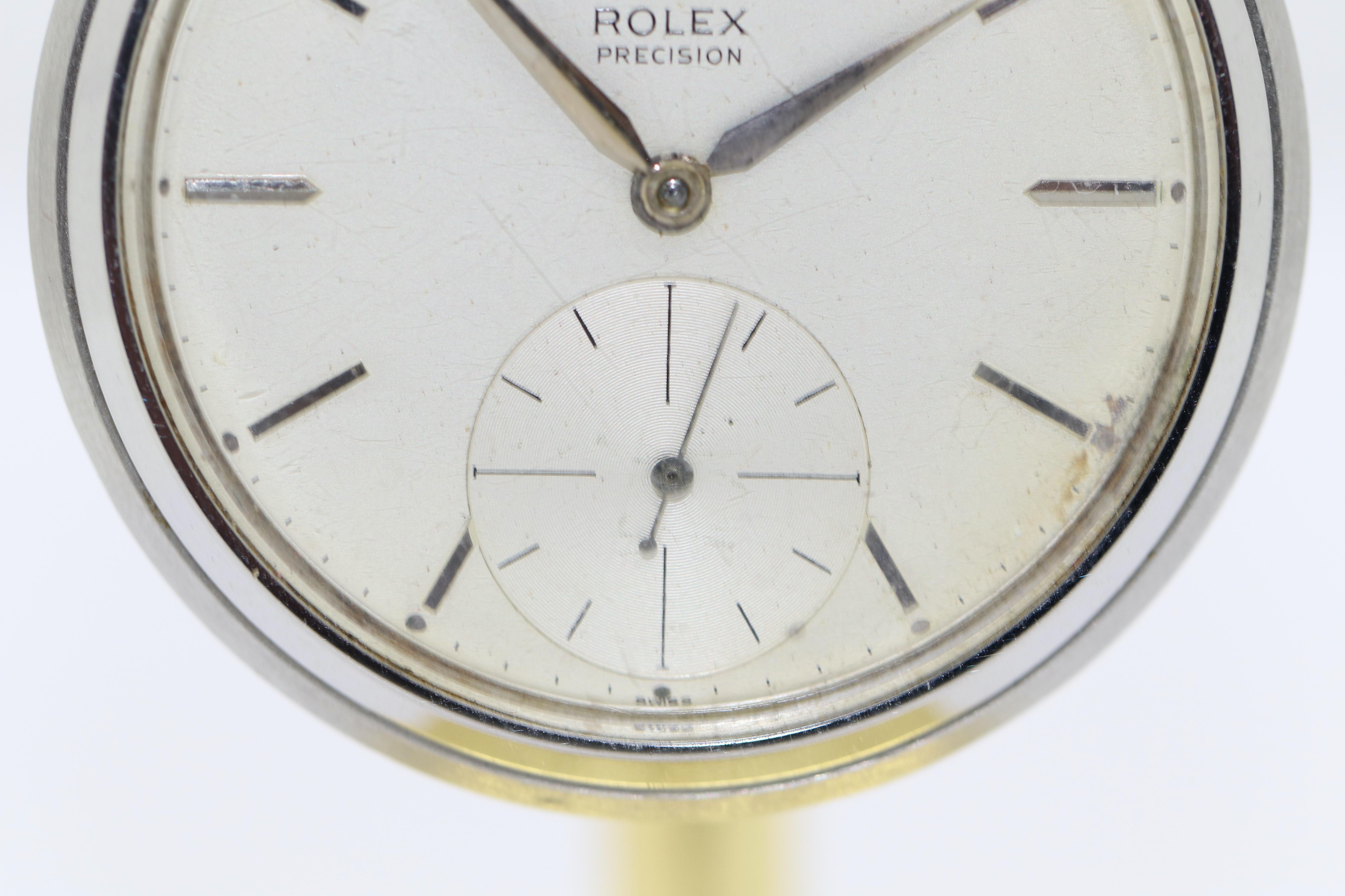 Rolex Precision Ref. 3400 Openface, Keyless Lever Pocket Watch ...