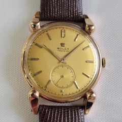 Rolex Precision Ref 4431 Oro rosa 18k Uomo 1940s 33mm Carica manuale RA689