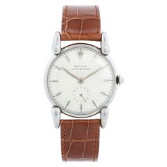 Reloj mediano Rolex Precision Vintage de acero inoxidable 4367