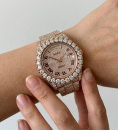 Rolex President 20 Carat Diamond Watch