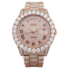 Rolex President 20 Carat Diamond Watch