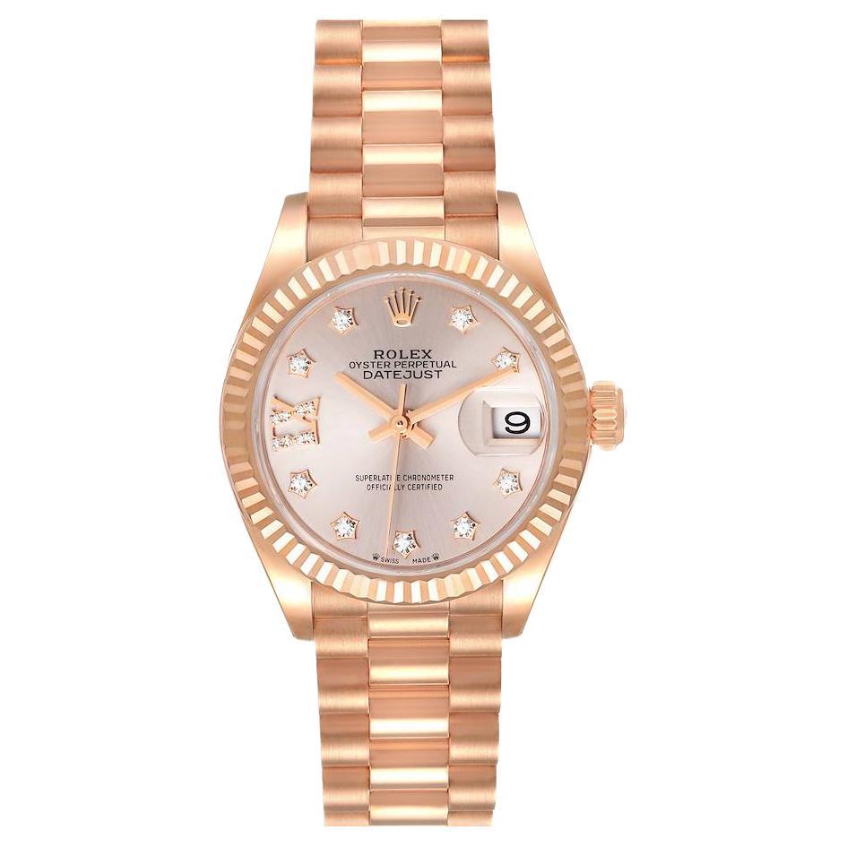 rose rolex watch