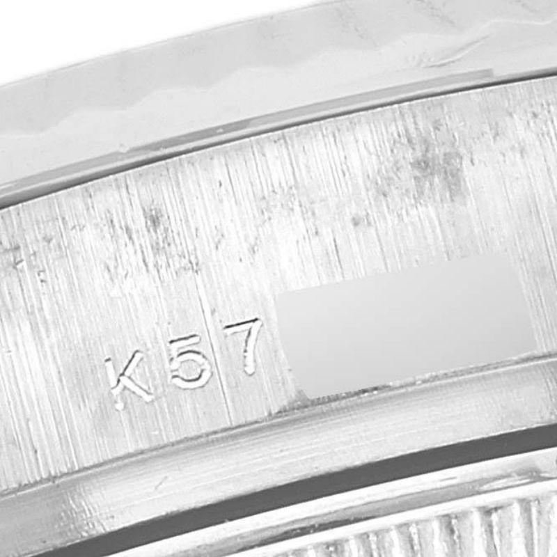 Rolex President Crown Collection Weißgold MOP Diamantuhr 179239 mit Boxpapieren 3