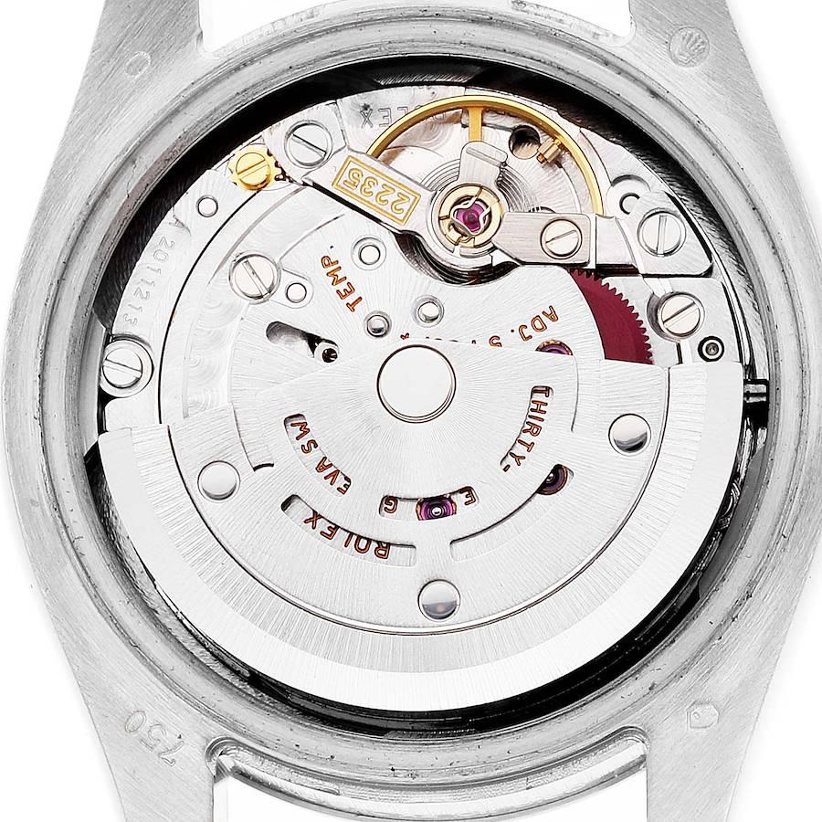 Rolex President Crown Collection Weißgold MOP Diamantuhr 179239 mit Boxpapieren 4
