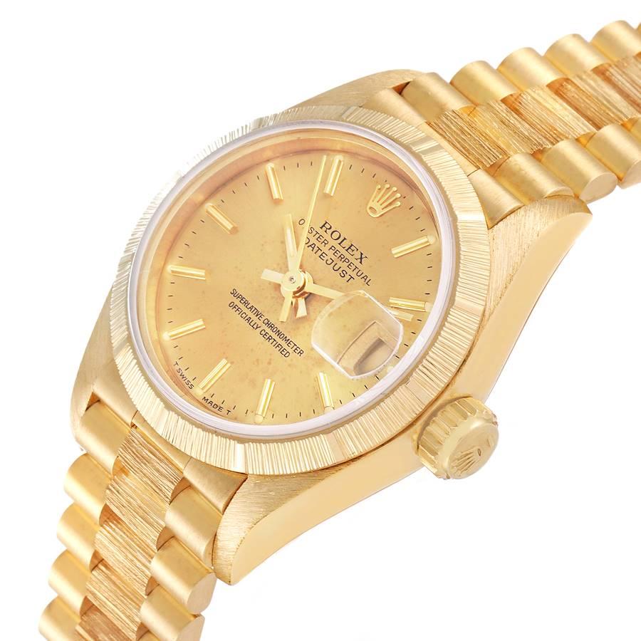 18k gold rolex