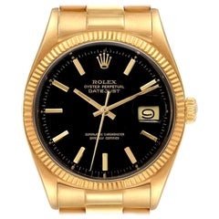 Rolex President Datejust 18k Yellow Gold Vintage Men's Watch 1601