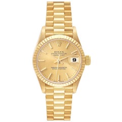 Rolex President Datejust 26mm 18k Yellow Gold Ladies Watch 79178