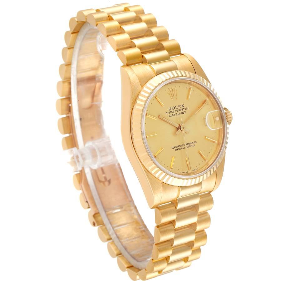31 mm gold rolex