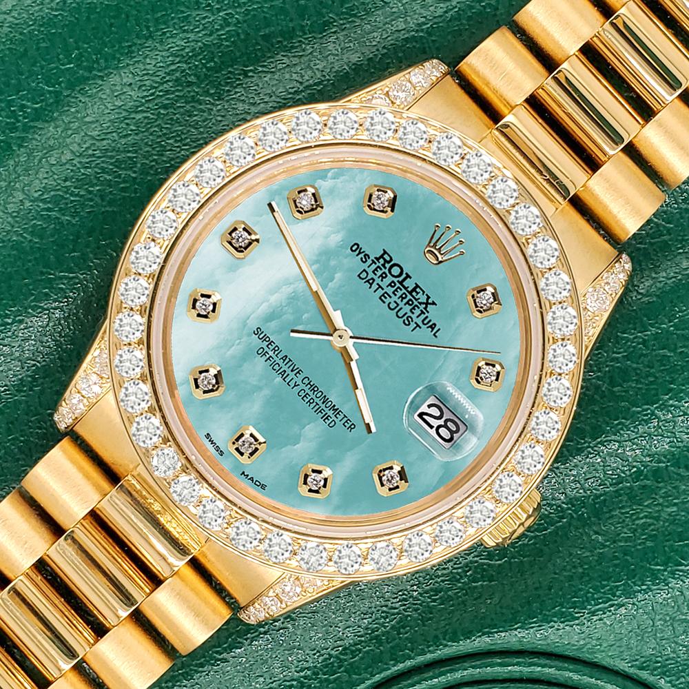 rolex aquamarine