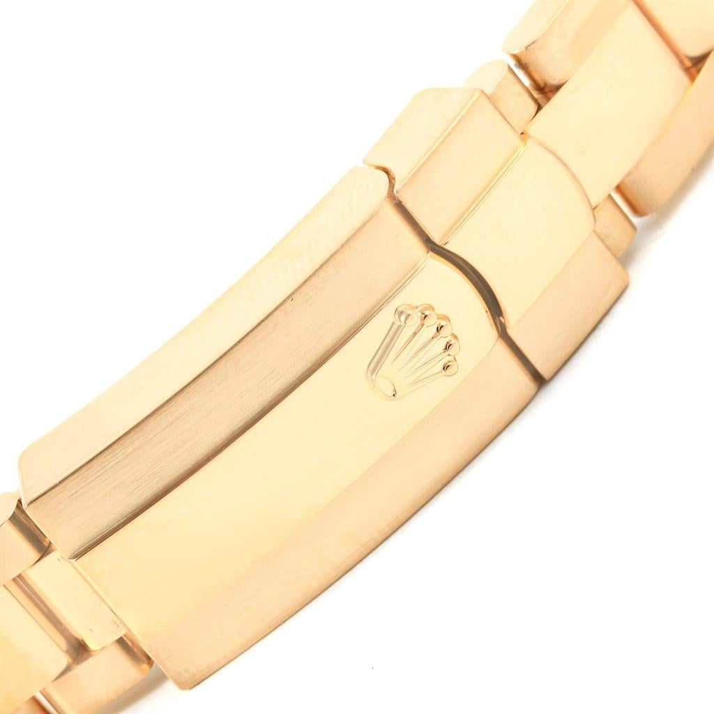 Women's Rolex President Datejust Ladies 18 Karat Yellow Gold Diamond Watch 179178 For Sale