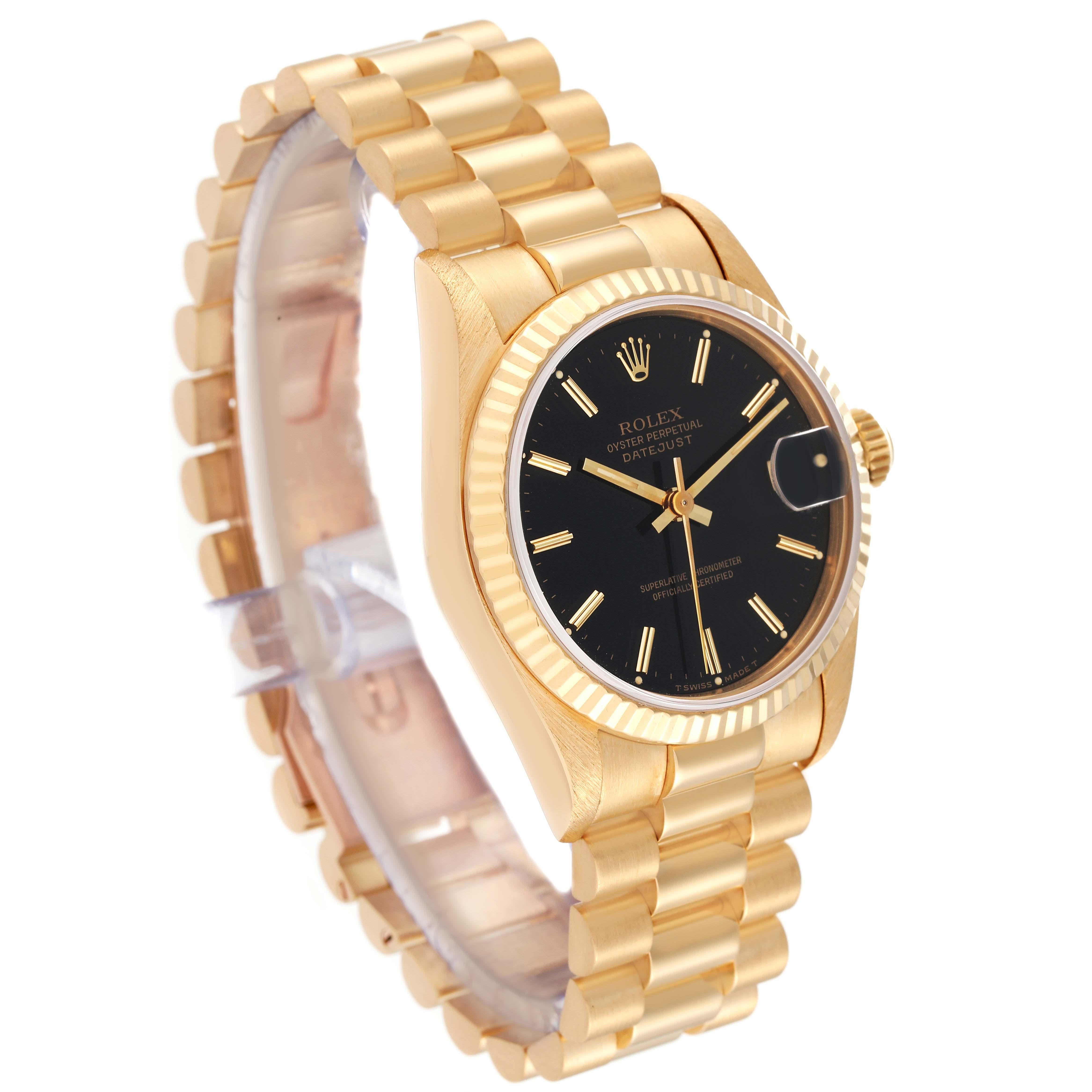 rolex oro quadrante nero