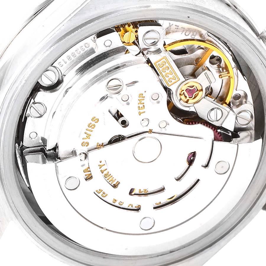 Rolex President Datejust White Gold Diamond Sapphire Ladies Watch 79089 For Sale 4
