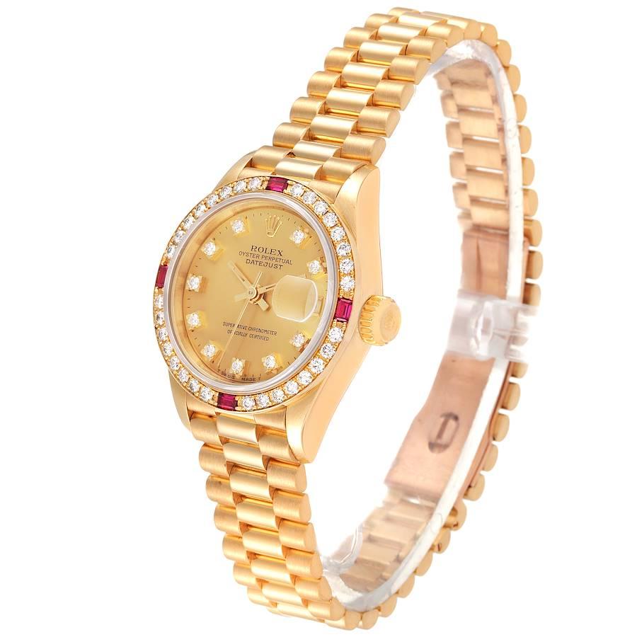rolex presidential ruby