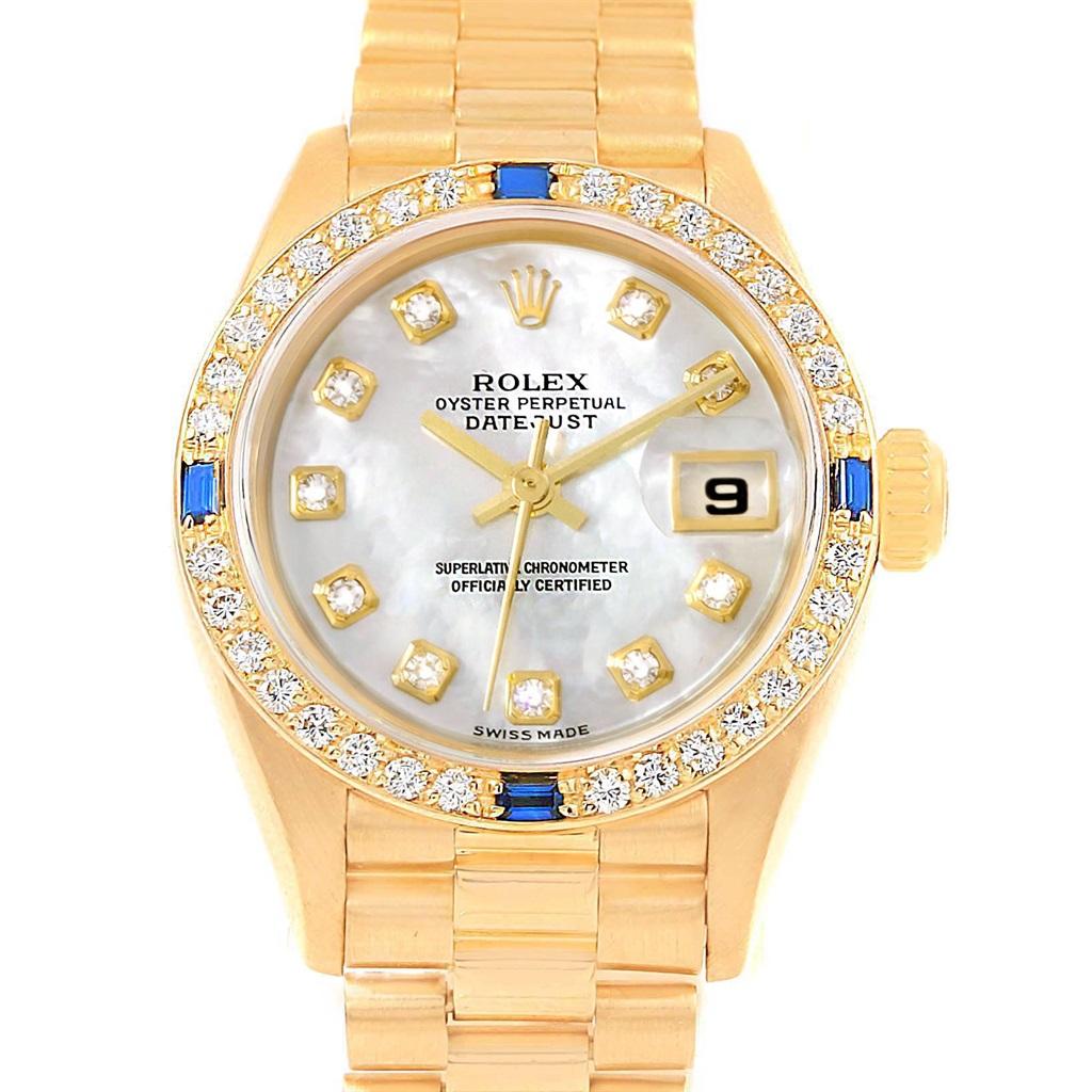 rolex women's president 1980s watch