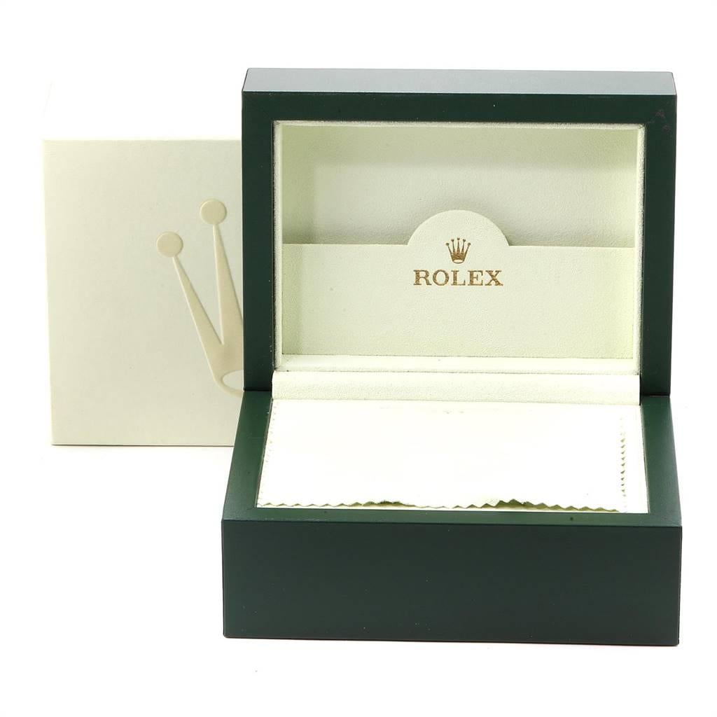 Rolex President Datejust Yellow Gold Mother of Pearl Rubies Ladies Watch 179178 4