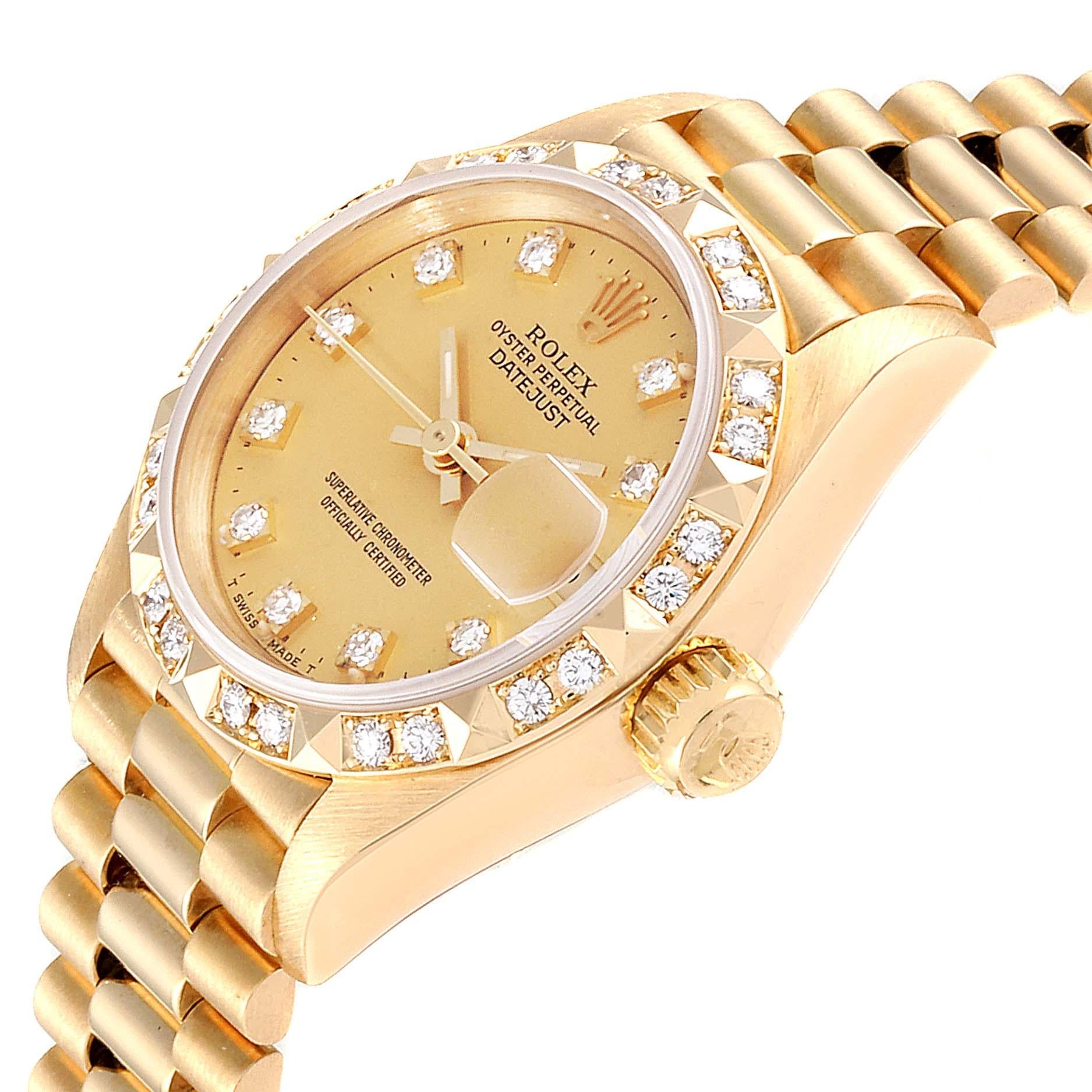 Rolex pyramid bezel hot sale