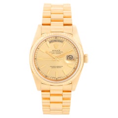 Rolex President Day-Date 18 Karat Gelbgold Herrenuhr 18038