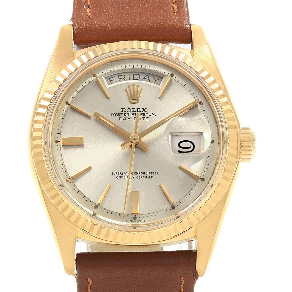 Rolex President Day-Date 18 Karat Yellow Gold Vintage Men's Watch 1803 5