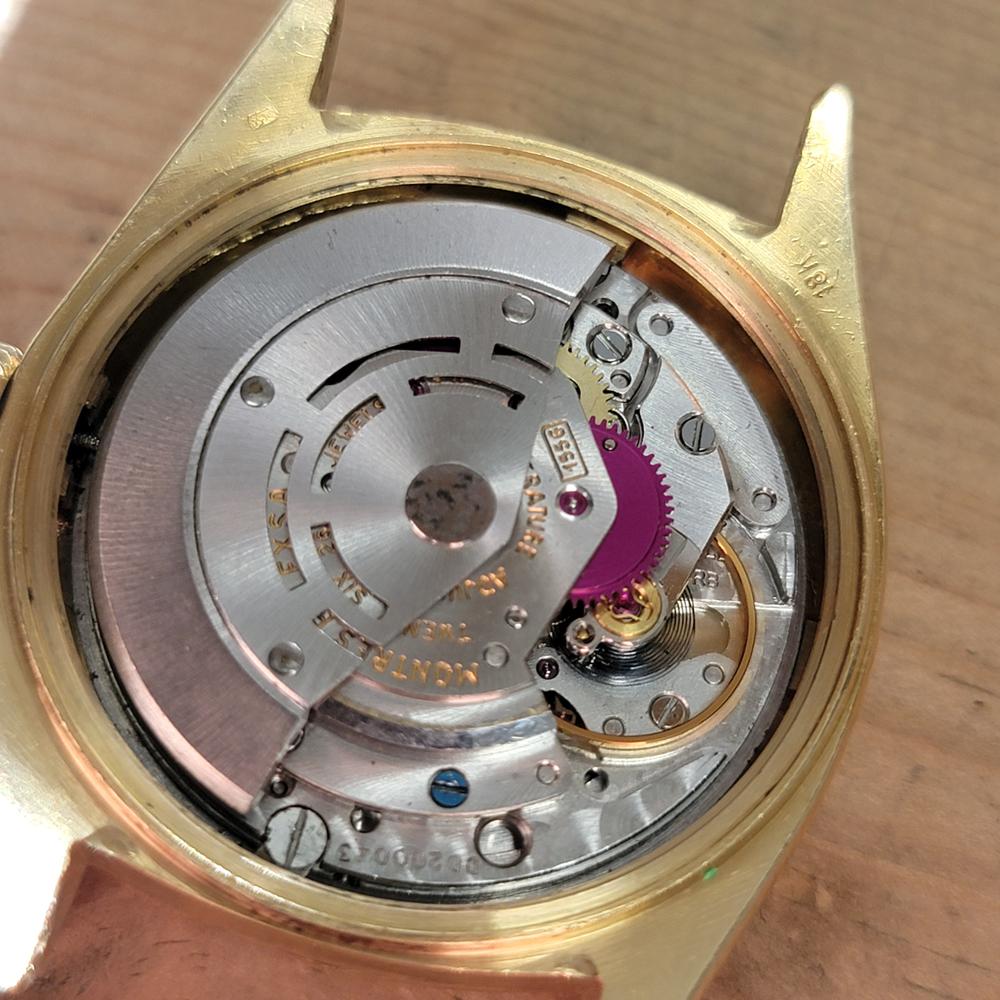 Rolex Präsident Day Date 1803 18k Solid Gold 1970er Jahre Herren Diamant Automatik RA629 7