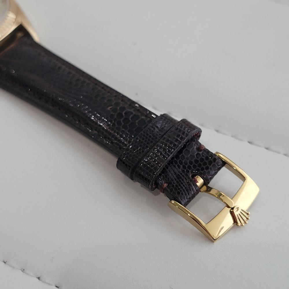 Rolex Präsident Day Date 1803 18k Solid Gold 1970er Jahre Herren Diamant Automatik RA629 4