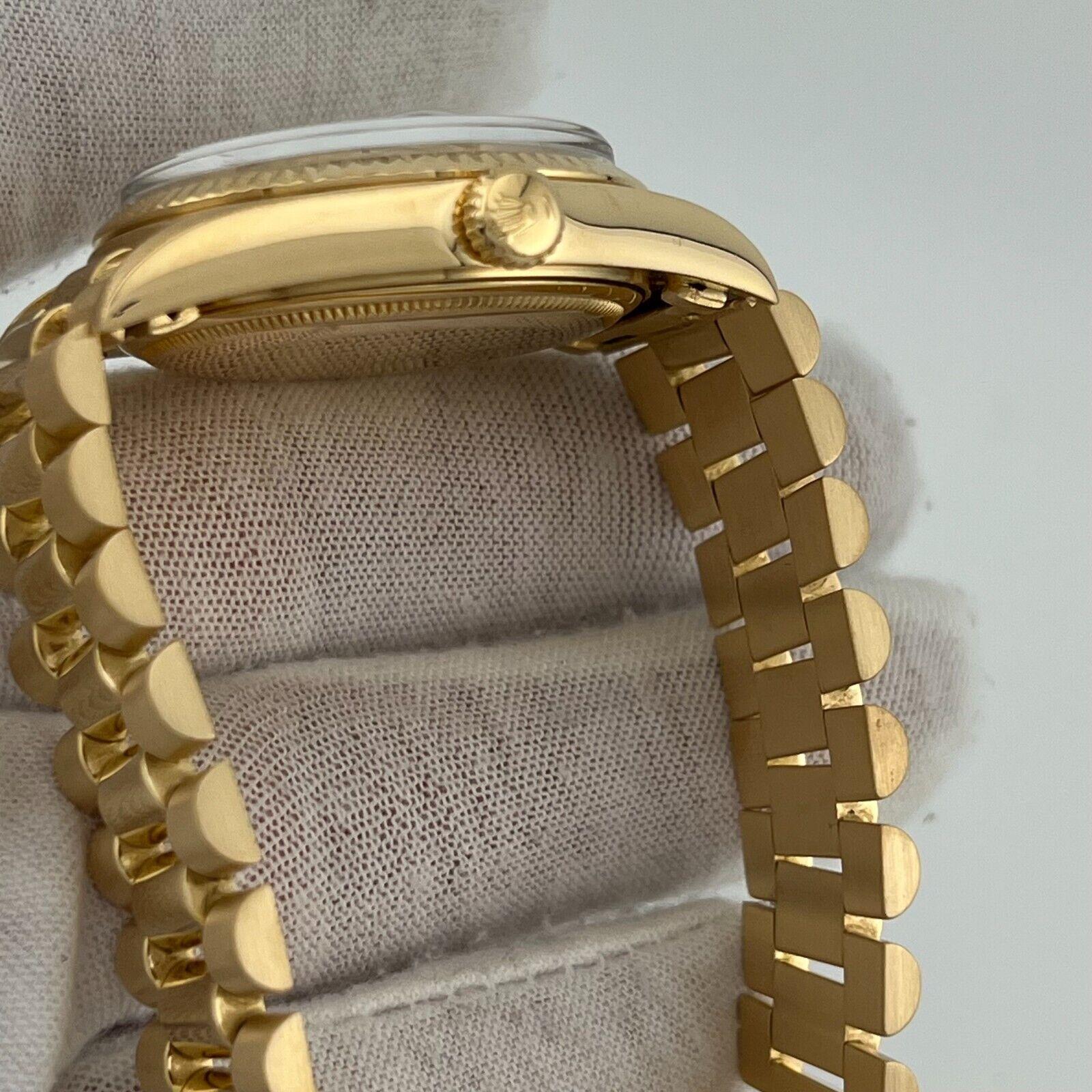 Rolex President Day Date 1803 36mm Champagner-Zifferblatt 18K Gelbgold 1