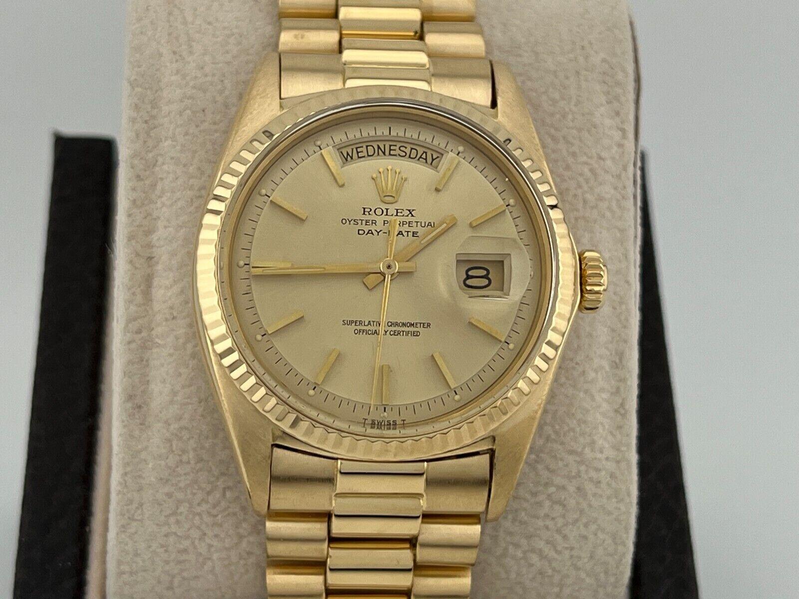 Rolex President Day Date 1803 36mm Champagner-Zifferblatt 18K Gelbgold 3