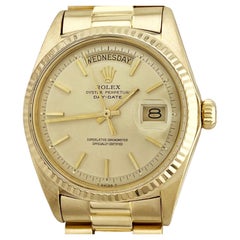 Rolex President Day Date 1803 36mm Champagner-Zifferblatt 18K Gelbgold