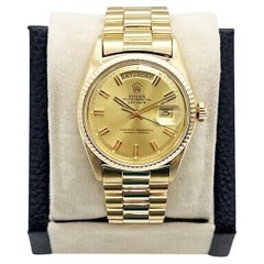 Rolex President Day Date 1803 Champagne Dial 18K Yellow Gold