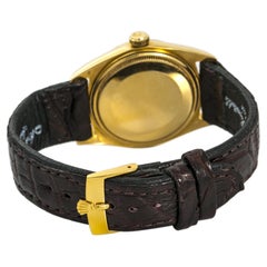 Rolex President Day-Date 1803 Papers Automatic Vintage Watch Wide Boy 18 Karat
