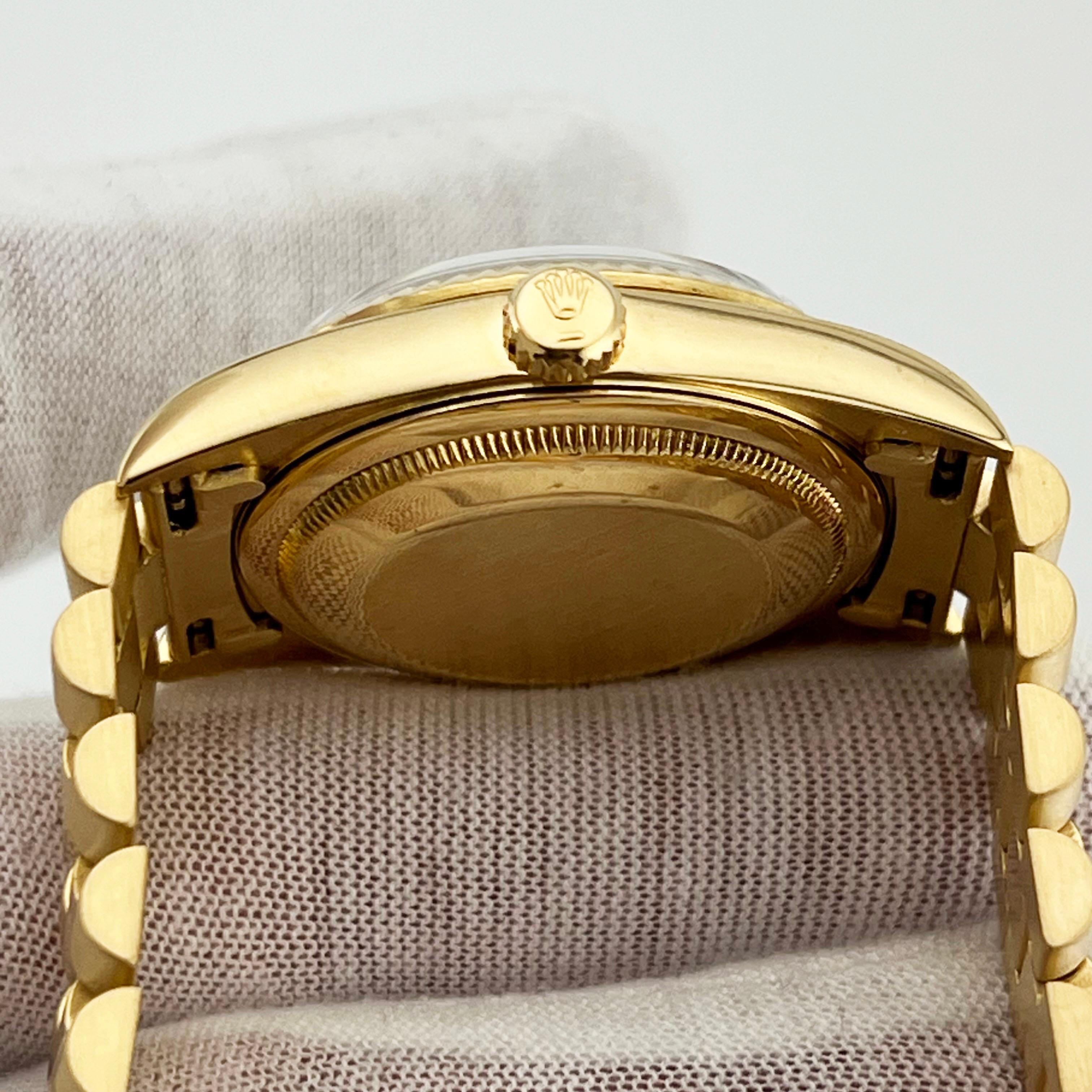 Rolex President Day Date 18238 Champagne Dial 18K Yellow Gold 5