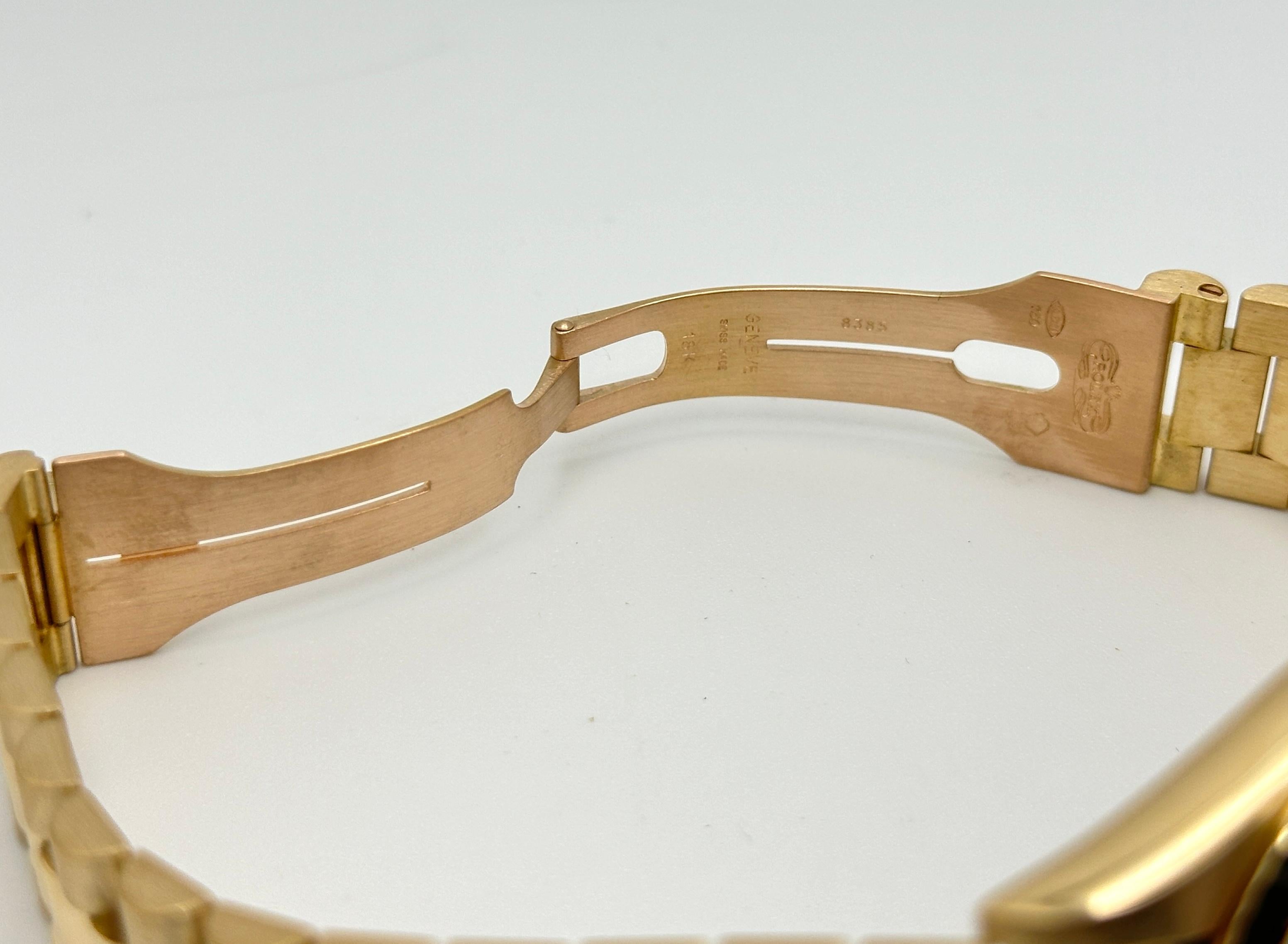 Rolex Day Date 18238 Doppio Quickset 36mm Oro Giallo 18K Scatola di Carta in vendita 2