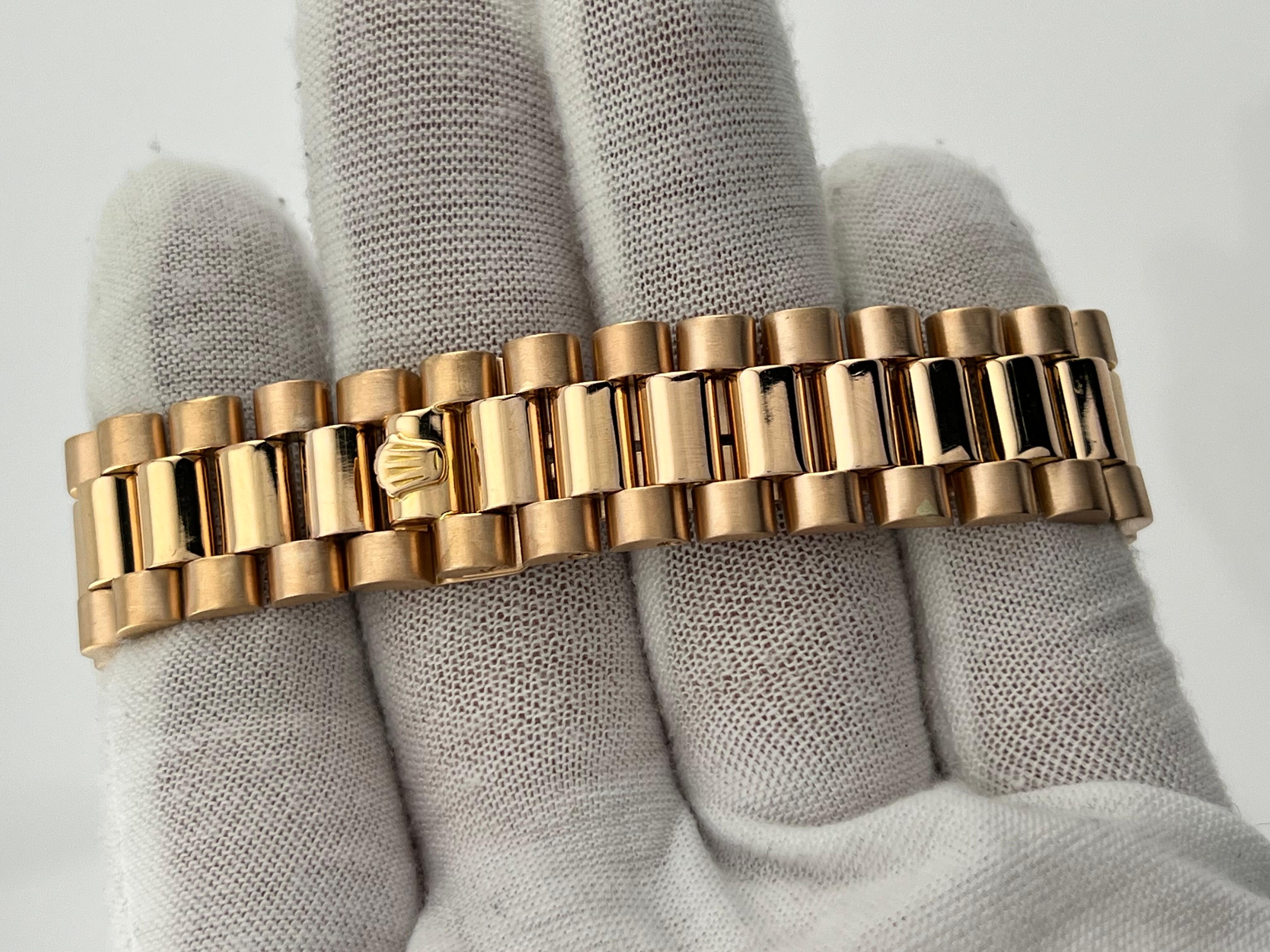 Rolex President Day Date 18K Rose Gold 1803 36mm Original Rolex Box For Sale 6
