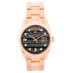 Rolex President Day-Date 18k Rose Gold Men's Watch 118235 